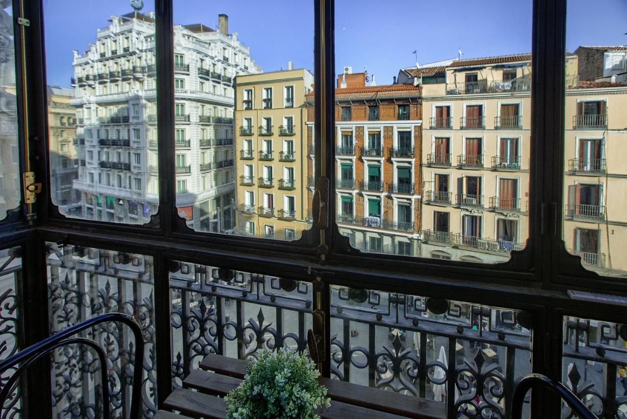 Ferienwohnung Charming Elegant Gran Via Madrid Exterior foto